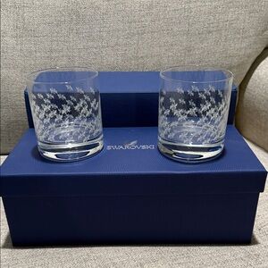 Swarovski Glasses/ Whiskey Glasses/ Tumblers- Set of 2